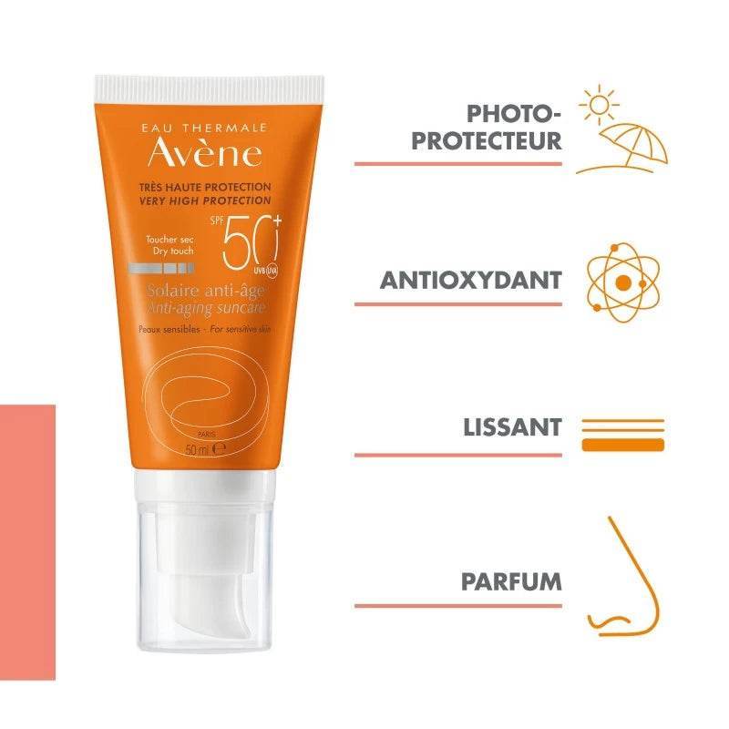 Avène Ecran Crème Solaire Anti-Oxydante SPF 50+ - Para Klean