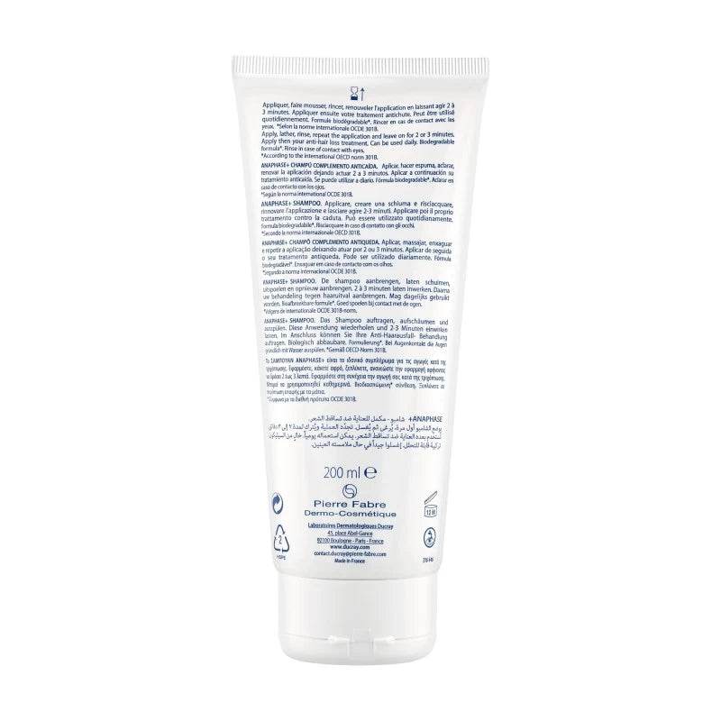 Ducray Anaphase+ Shampooing Complement Anti Chute 200ml - Para Klean