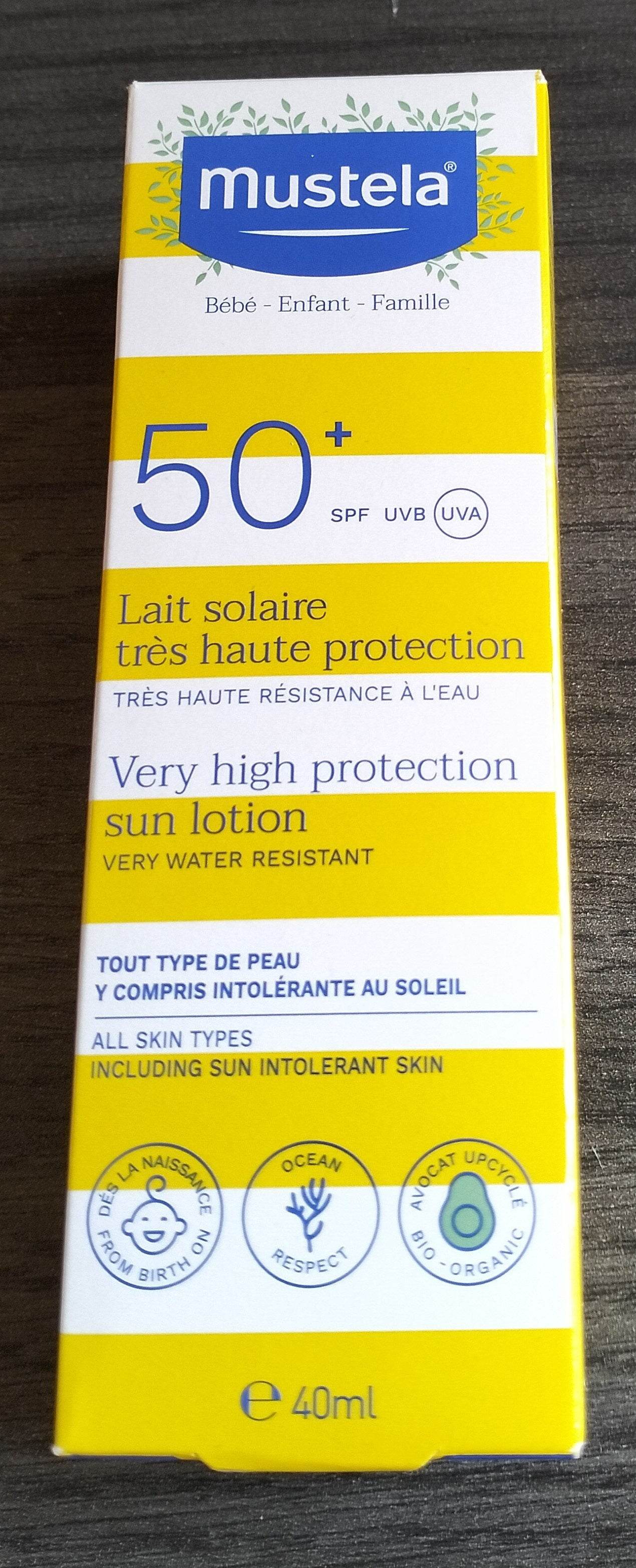 Mustela Lait Solaire très haute protection SPF 50+ - Para Klean