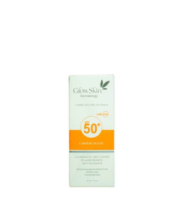 GlowSkin Dermatology – Crème Solaire Invisible SPF 50+ UVB UVA 40ml - Para Klean