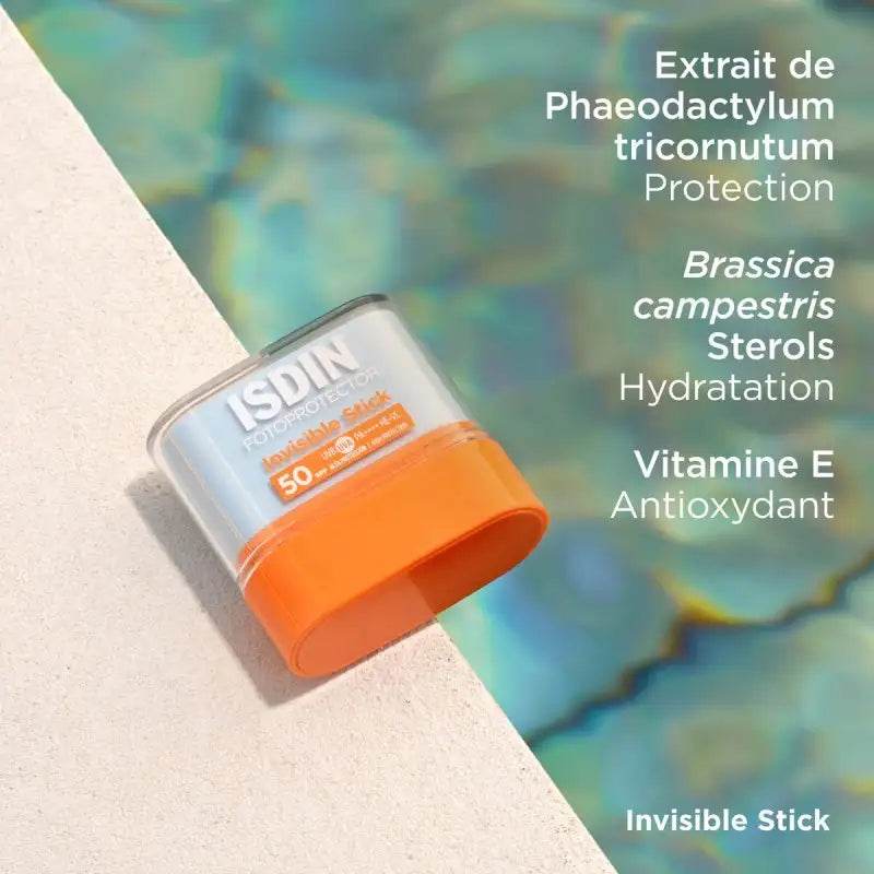 ISDIN PHOTOPROTECTEUR INVISIBLE STICK SPF50 10G - Para Klean
