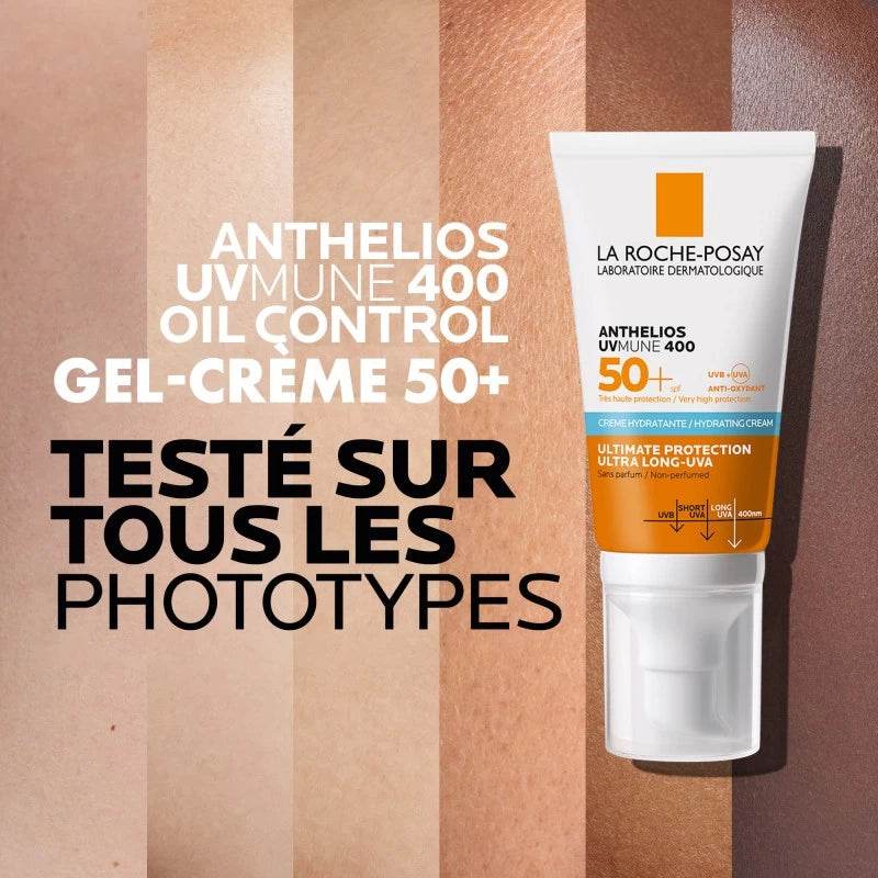 La Roche Posay Anthelios UVMune 400 Crème Hydratante SPF50+ Invisible 50ml - Para Klean