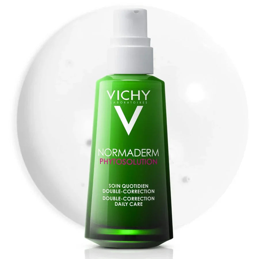 VICHY Normaderm Phytosolution Soin Quotidien Double-Correction Peaux Grasses 50ml - Para Klean