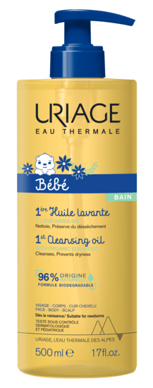 Uriage BÉBÉ 1ére Huile Lavante Apaisante 500ml - Para Klean