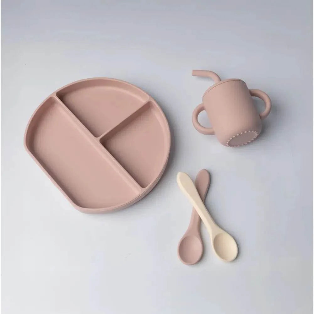 YUMMY Coffret Repas Silicone 6M+ - Para Klean
