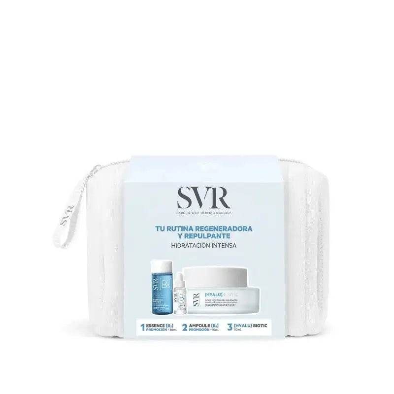 SVR COFFRET BOOSTER HYDRATATION HYALU B5 30ML + AMPOULES B3 10ML + HYALU BIOTIC 50ML - Para Klean