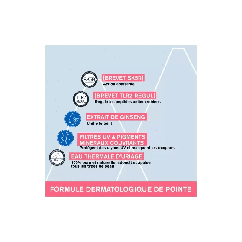 Uriage ROSÉLIANE CC Cream SPF30 40ml - Para Klean