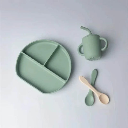 YUMMY Coffret Repas Silicone 6M+ - Para Klean