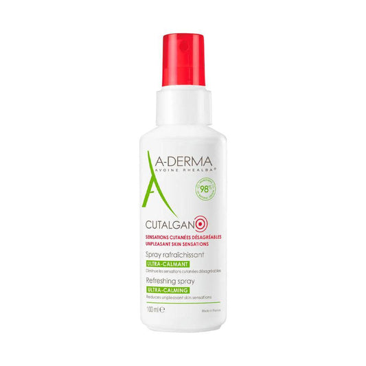 A-Derma CUTALGAN Spray rafraîchissant ultra-calmant 100ml {{ para_klean }}