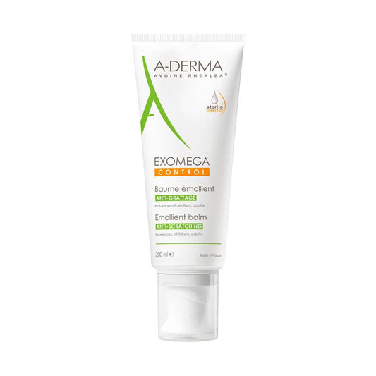 A-Derma EXOMEGA CONTROL Baume émollient anti-grattage 200ml {{ para_klean }}