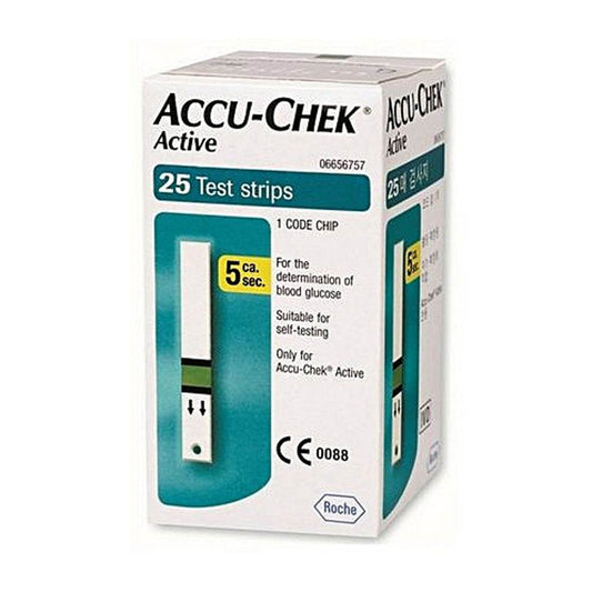 Accu Chek Active De Test De La Glycémie 25 Bandelettes - Para Klean