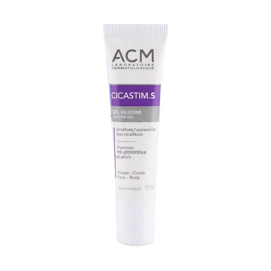 Acm Cicastim S Gel Silicone Cicatrisation Visage Et Corps 15ml - Para Klean