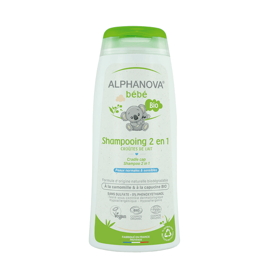 Alphanova Shampoing Bebe 2en1 200ml {{ para_klean }}