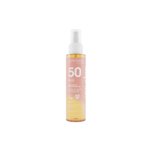 Alphanova Sun Glow Huile Solaire Spf50 125ml {{ para_klean }}