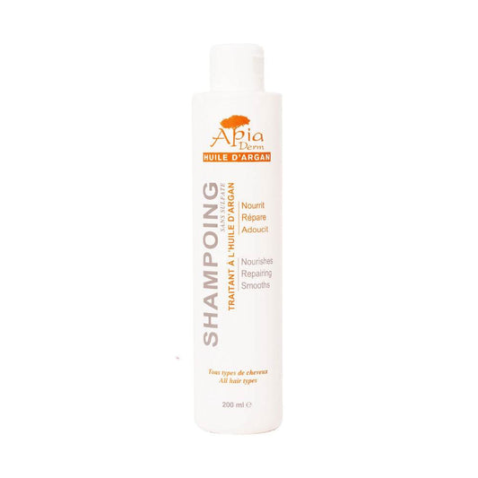 Apia Derm Shampoing Sans sulfate Huile d'argan 200ml {{ para_klean }}