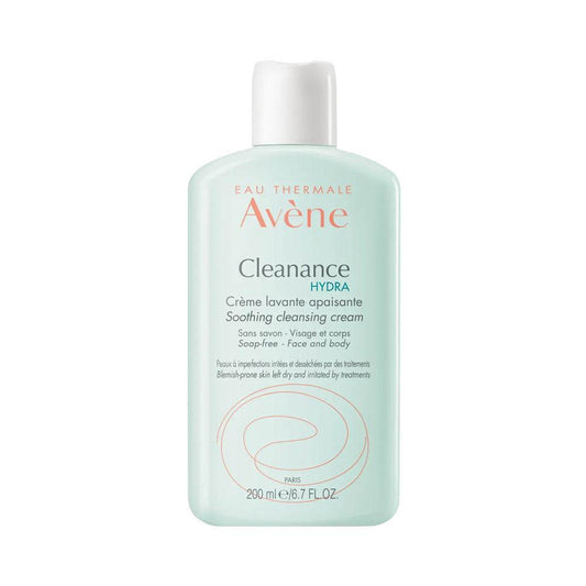 Avène Cleanance HYDRA Crème Lavante Apaisante 200ml - Para Klean