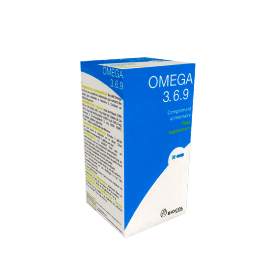 Biocol Omega 3.6.9 30 Gélules Circulation - Para Klean