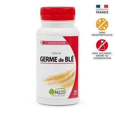 Mgd huile de Germe de blé 100 Gélules - Para Klean