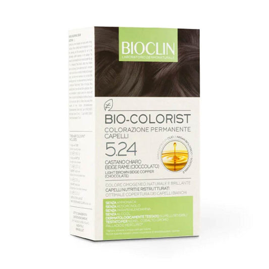 Bioclin Bio Colorist 5.24 Chatain Claire Beige Cuivre {{ para_klean }}