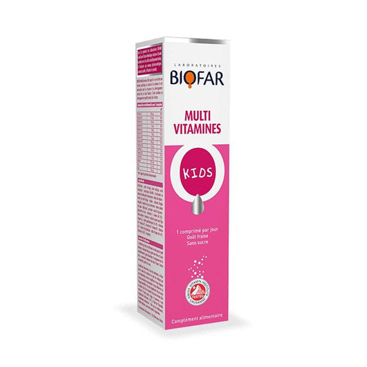 Biofar Multivitamines Kids 20 Comprimés {{ para_klean }}