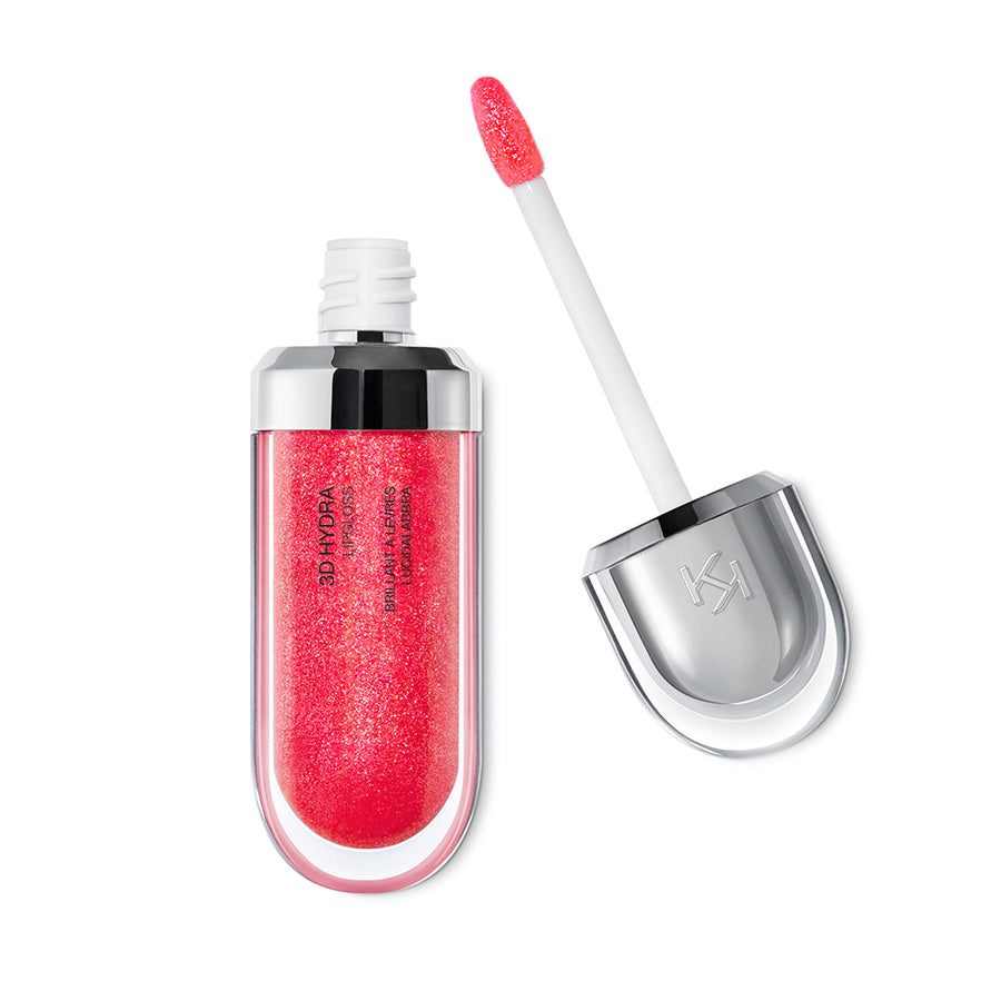 Kiko Milano Brillant à lèvres émollient effet 3D - 3d Hydra Lipgloss-12 Pearly Amaryllis Red - Para Klean
