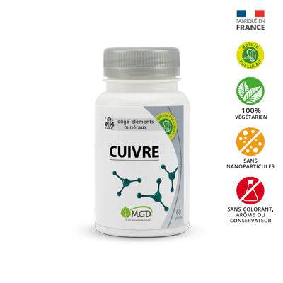Mgd Cuivre 60 Gélules {{ para_klean }}