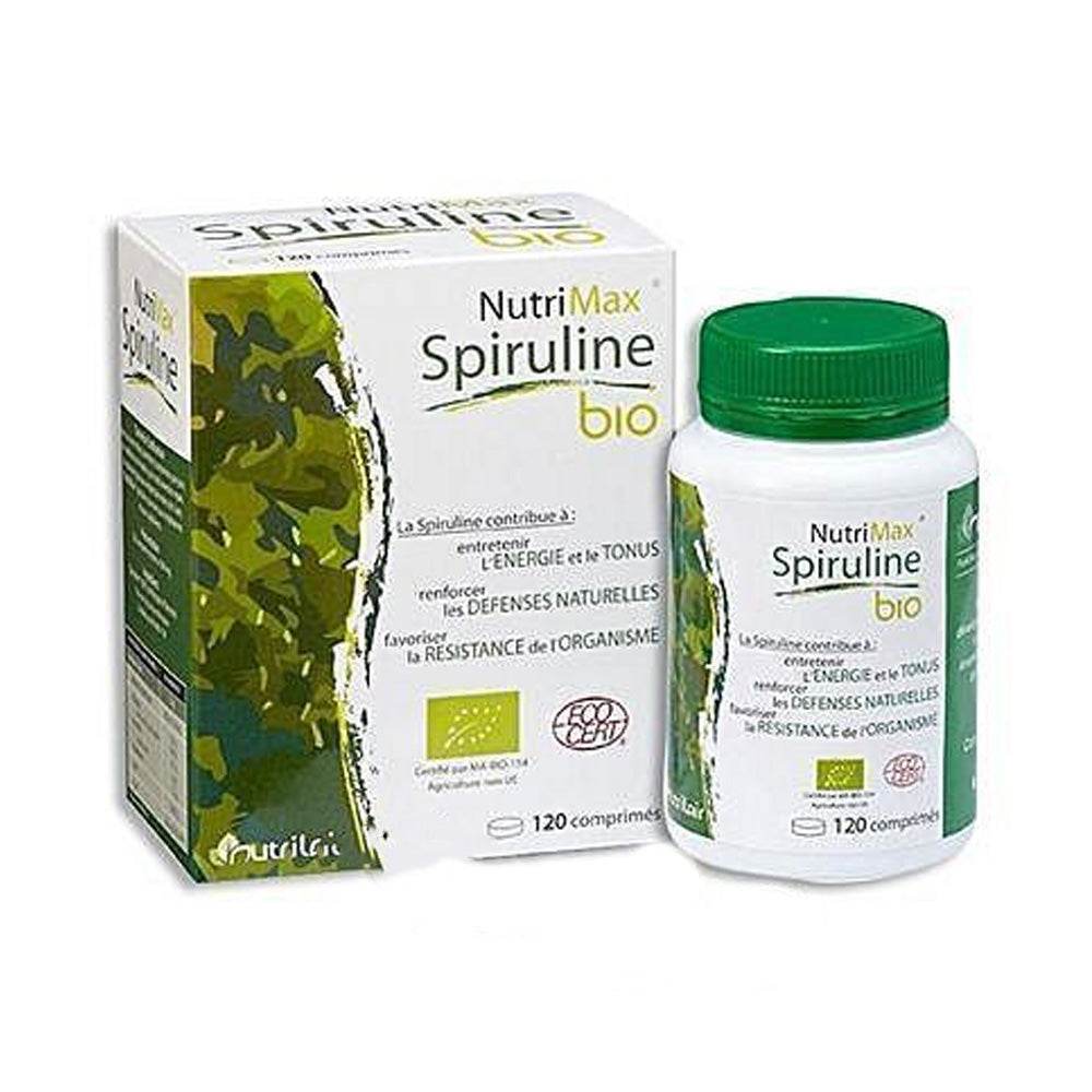 Nutrimax Spiruline 120 Comprimes - Para Klean