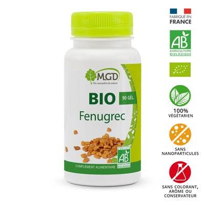 Mgd Nature Fenugrec Bio 90 Gélules {{ para_klean }}