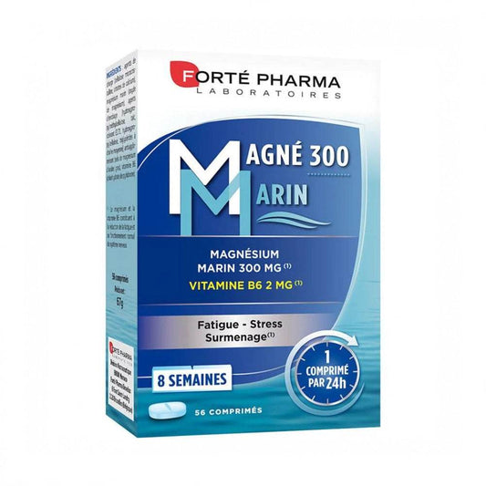 Forté Pharma Magnésium Marin 300 56 Comprimés {{ para_klean }}
