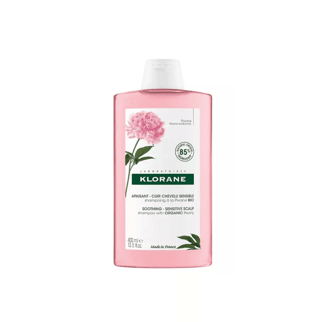 KLORANE APAISANT Shampoing Anti-irritation et Protecteur à la Pivoine BIO - Para Klean