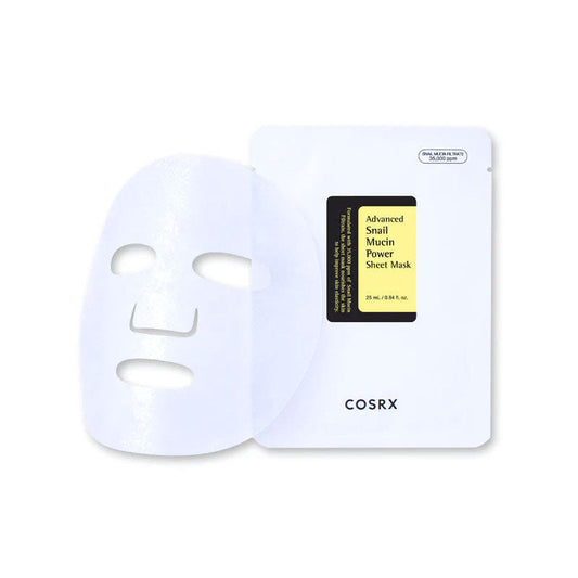 COSRX - Advanced Snail Mucin Power Sheet Mask - Masque Tissu Visage - Para Klean