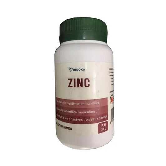 Indoka Zinc 90 Comprimès {{ para_klean }}