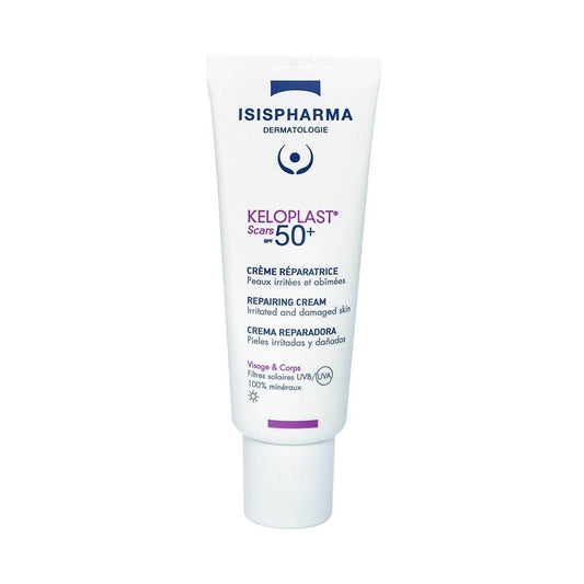 Isispharma Keloplast Scars Crème Réparatrice Protectrice SPF50+ 40ml - Para Klean