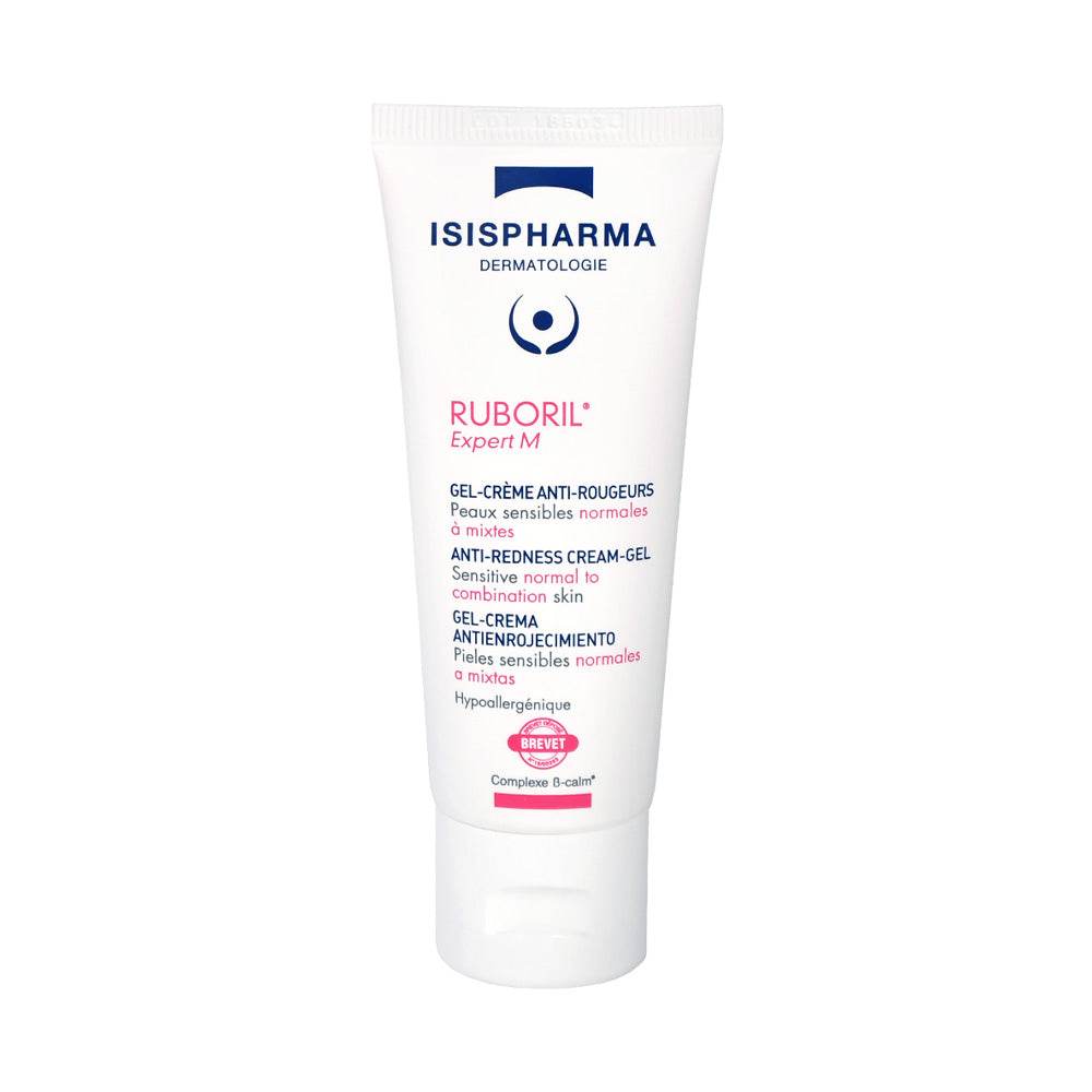 Isispharma Ruboril Expert M Gel Crème Anti-Rougeurs Peaux Normales à Mixtes 40ml - Para Klean