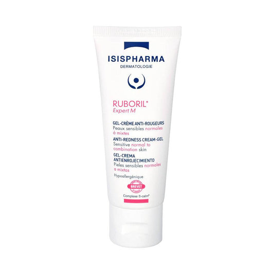 Isispharma Ruboril Expert M Gel Crème Anti-Rougeurs Peaux Normales à Mixtes 40ml - Para Klean