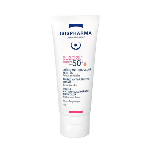 Isispharma Ruboril Expert SPF50+ Crème Anti-Rougeurs Teintée Peaux Sensibles 40ml - Para Klean