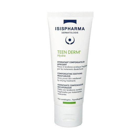 Isispharma Teen Derm Hydra Soin Hydratant Compensateur Apaisant 40ml - Para Klean