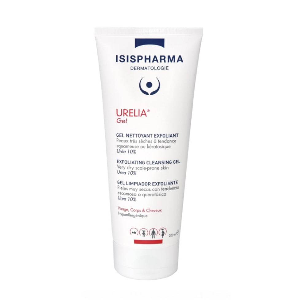 Isispharma Urelia Gel Exfoliant 200ml - Para Klean