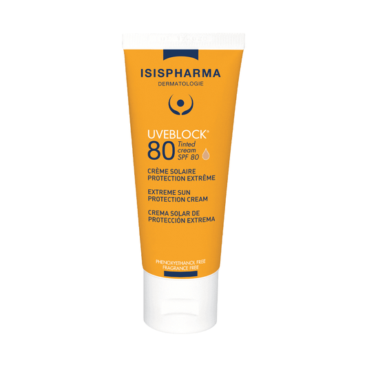 Isispharma Uveblock Cream Teinté SPF80 40ml - Para Klean