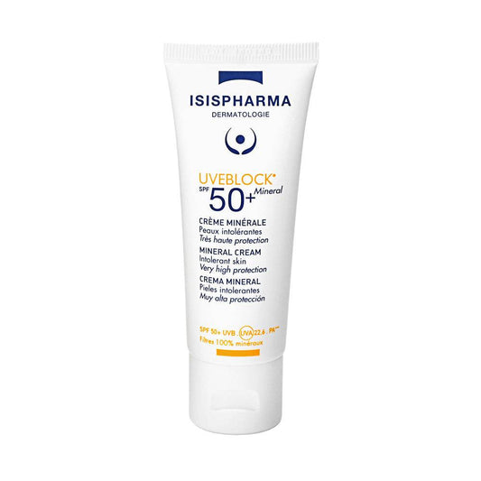 Isispharma Uveblock Crème Minérale Invisible SPF50+ 40ml - Para Klean