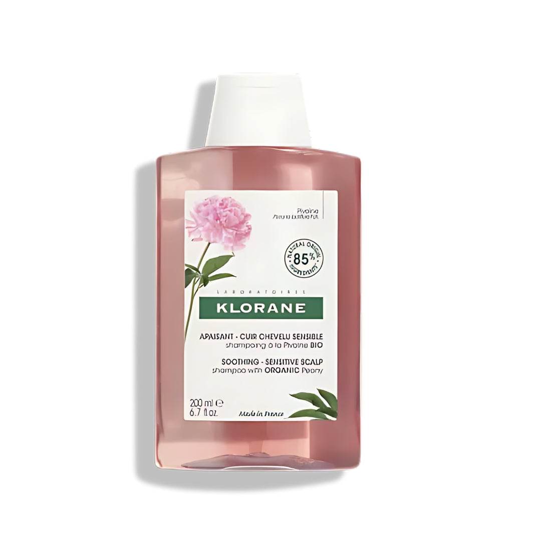 KLORANE APAISANT Shampoing Anti-irritation et Protecteur à la Pivoine BIO - Para Klean