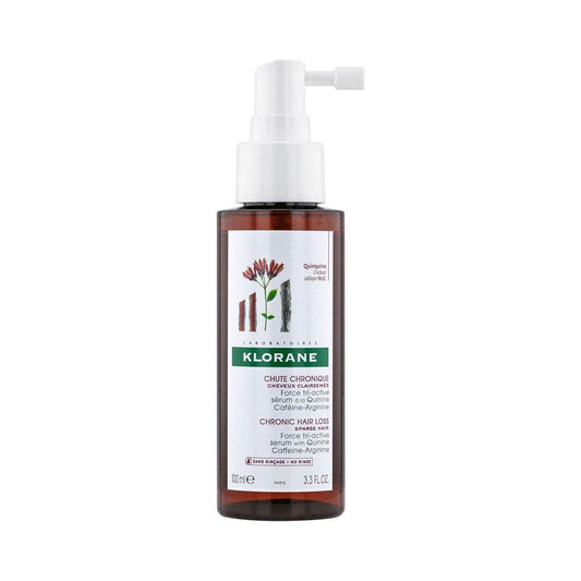Klorane Force Tri-Active Anti-Chute Chronique 100ml - Para Klean