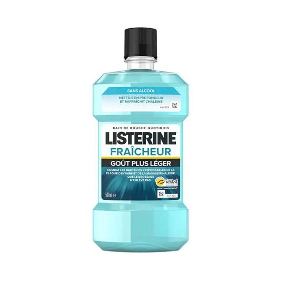 Listerine Fraicheur Sans Alcool 250ml - Para Klean