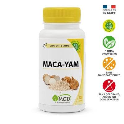 MGD maca - yam boite 120 gélules {{ para_klean }}