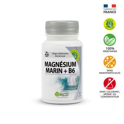 MGD magnésium marin + B6 boite 30 gélules {{ para_klean }}