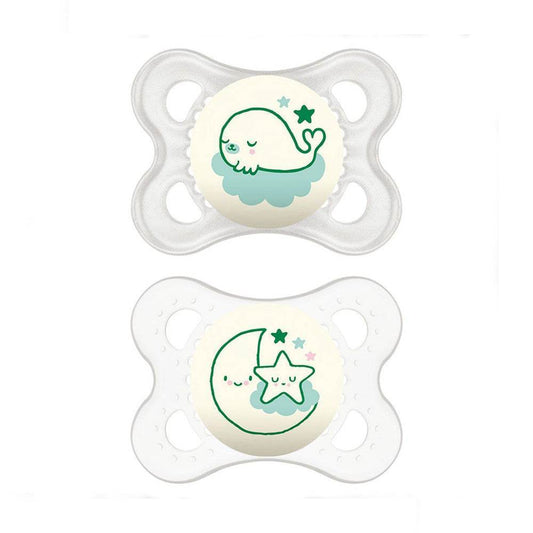 MAM Original 0-6m Night -2 Sucettes - Para Klean