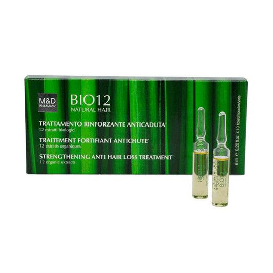 M&D Bio12 Soin Renforcant Anti-chute De Cheveux 20 Ampoules {{ para_klean }}