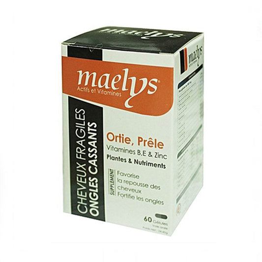 Maelys Ortie Prêle Vitamines B E Et Zinc 60 Gélules {{ para_klean }}