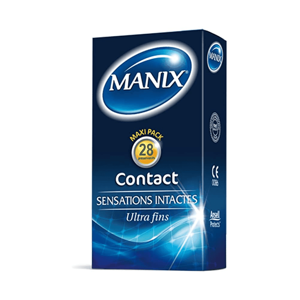 Manix Contact Sensations 28 Préservatifs - Para Klean
