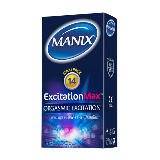 Manix Excitation Max 12 Préservatif - Para Klean